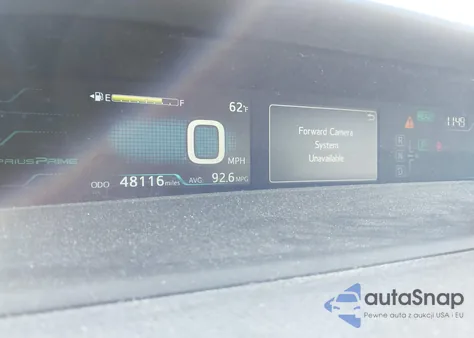 2017 Toyota Prius Prime Plus из США, поврежденный, VIN JTDKARFP8H3042411